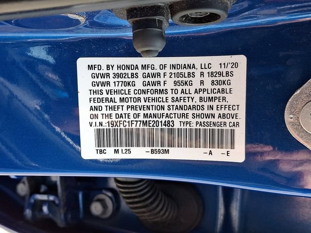 Used 2021 Honda Civic EX-L image 29