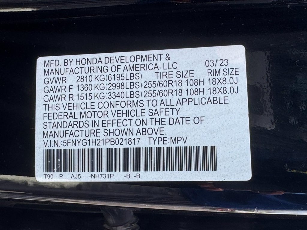 Used 2023 Honda Pilot LX image 30