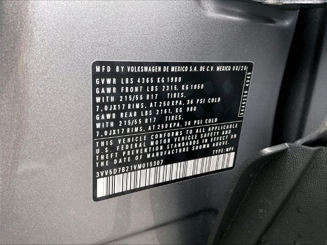 New 2027 Volkswagen Taos S FWD image 11