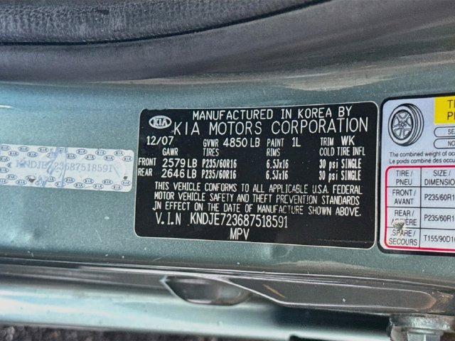 Used 2008 Kia Sportage LX AWD/4WD image 16