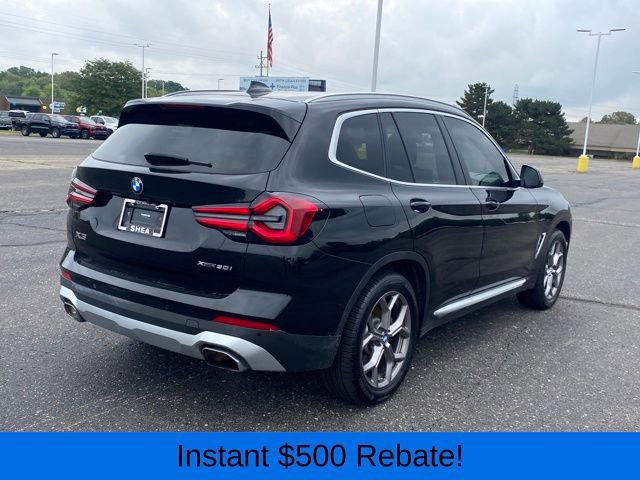 Used 2023 BMW X3 xDrive30i AWD/4WD video 3