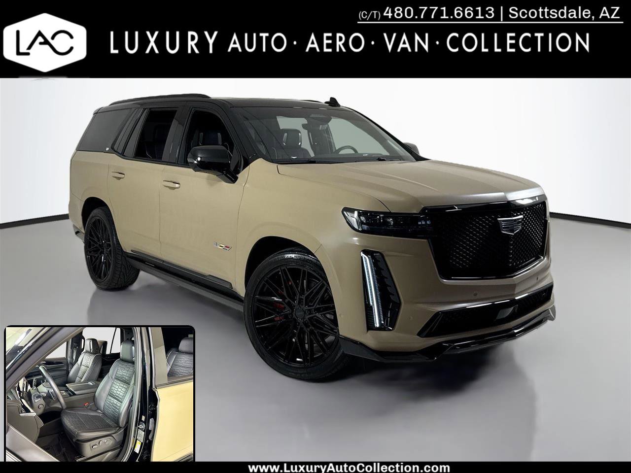 Used 2023 Cadillac Escalade V w/ LPO, ONYX Package