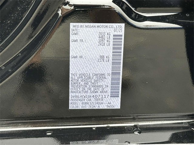 New 2025 Nissan Altima 2.5 SR image 25