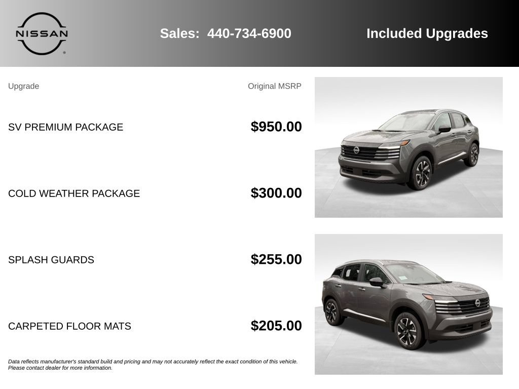 New 2026 Nissan Kicks SV w/ SV Premium Package AWD/4WD image 7