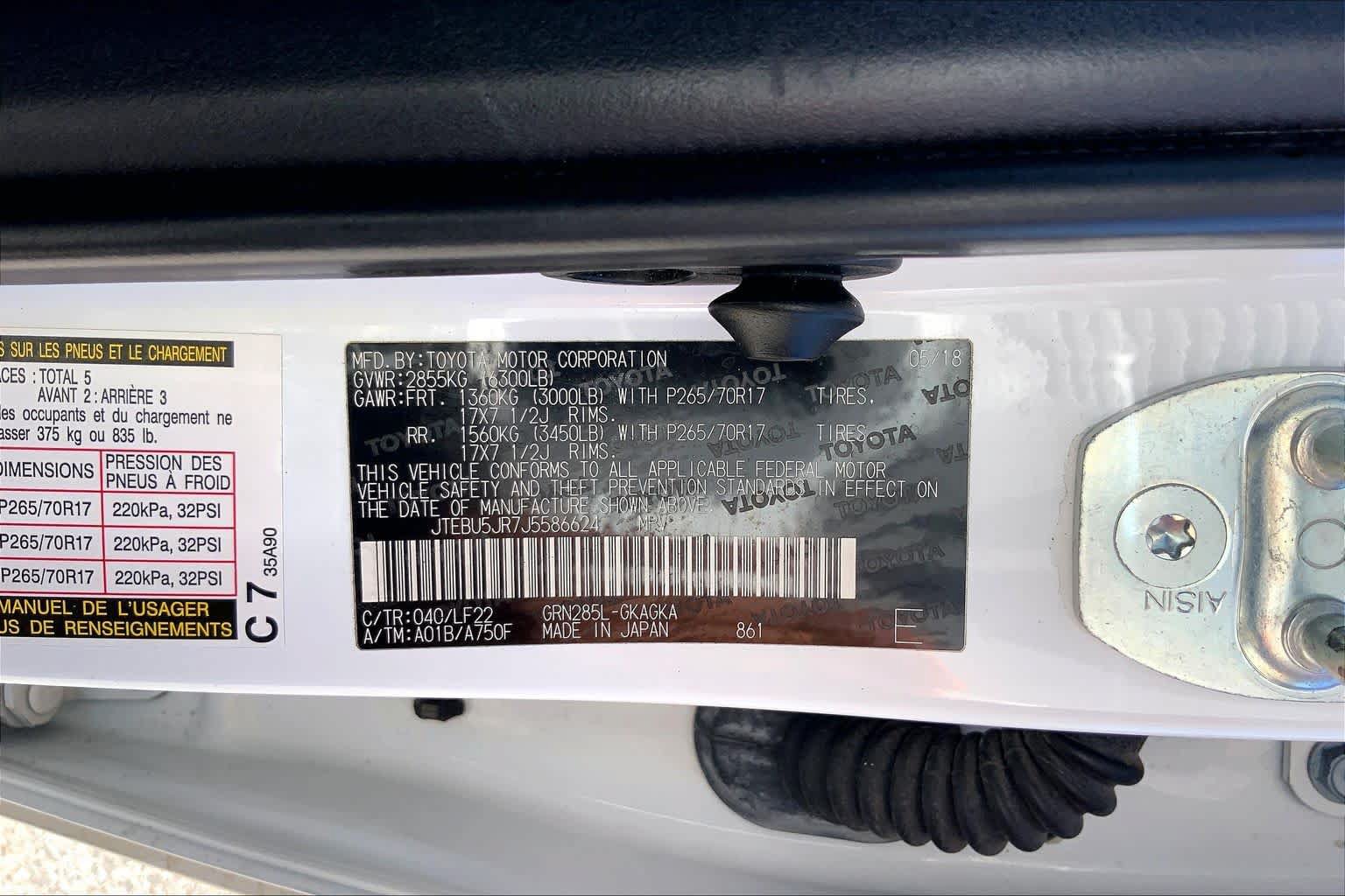 Used 2018 Toyota 4Runner TRD Pro AWD/4WD image 36