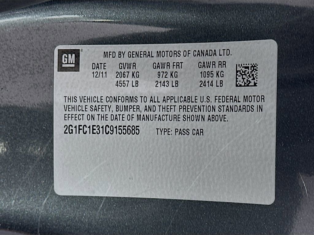 Used 2012 Chevrolet Camaro LT w/ RS Package RWD image 34