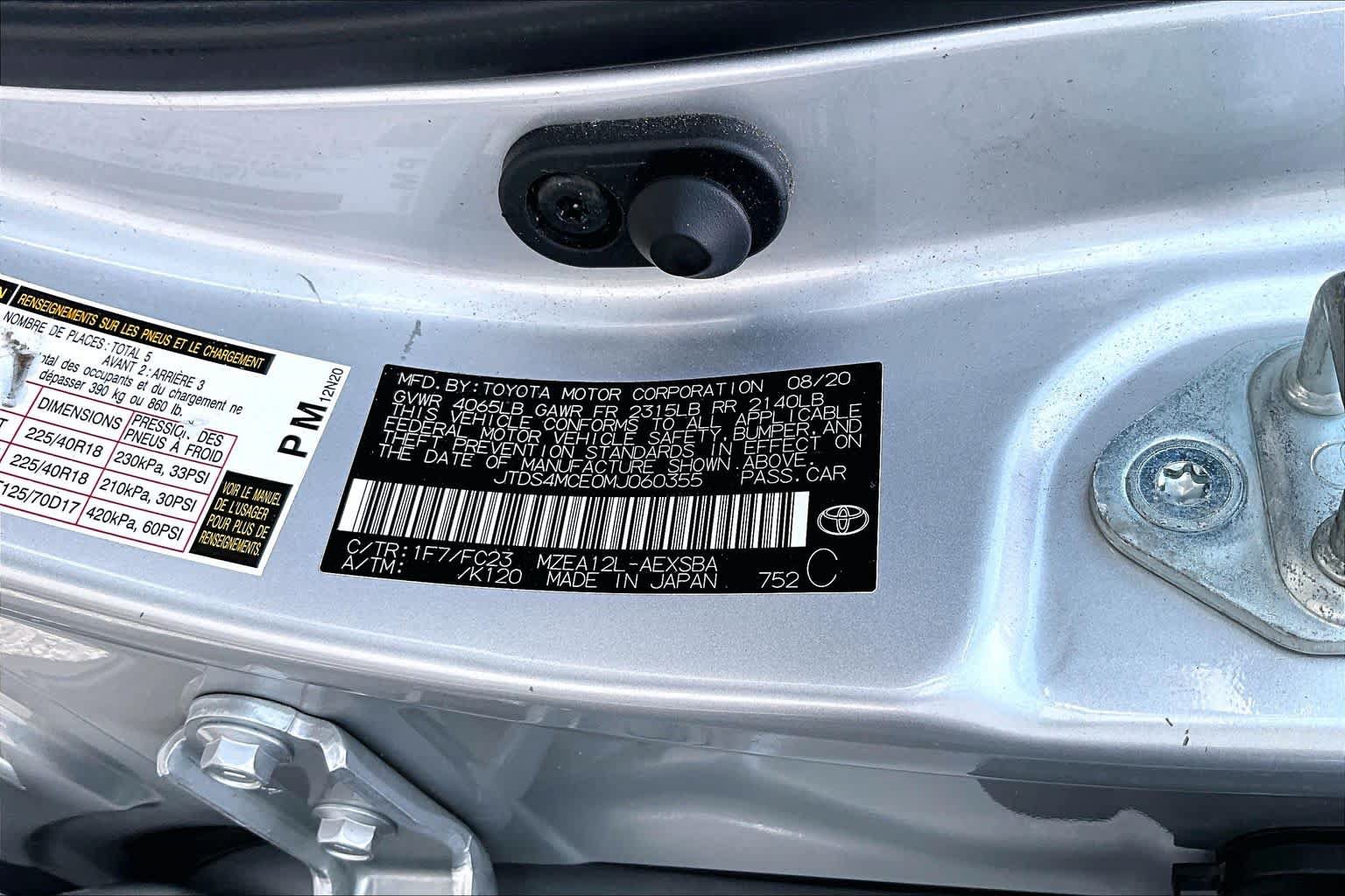 Used 2021 Toyota Corolla SE w/ Carpet Mat Package (TMS) FWD image 36