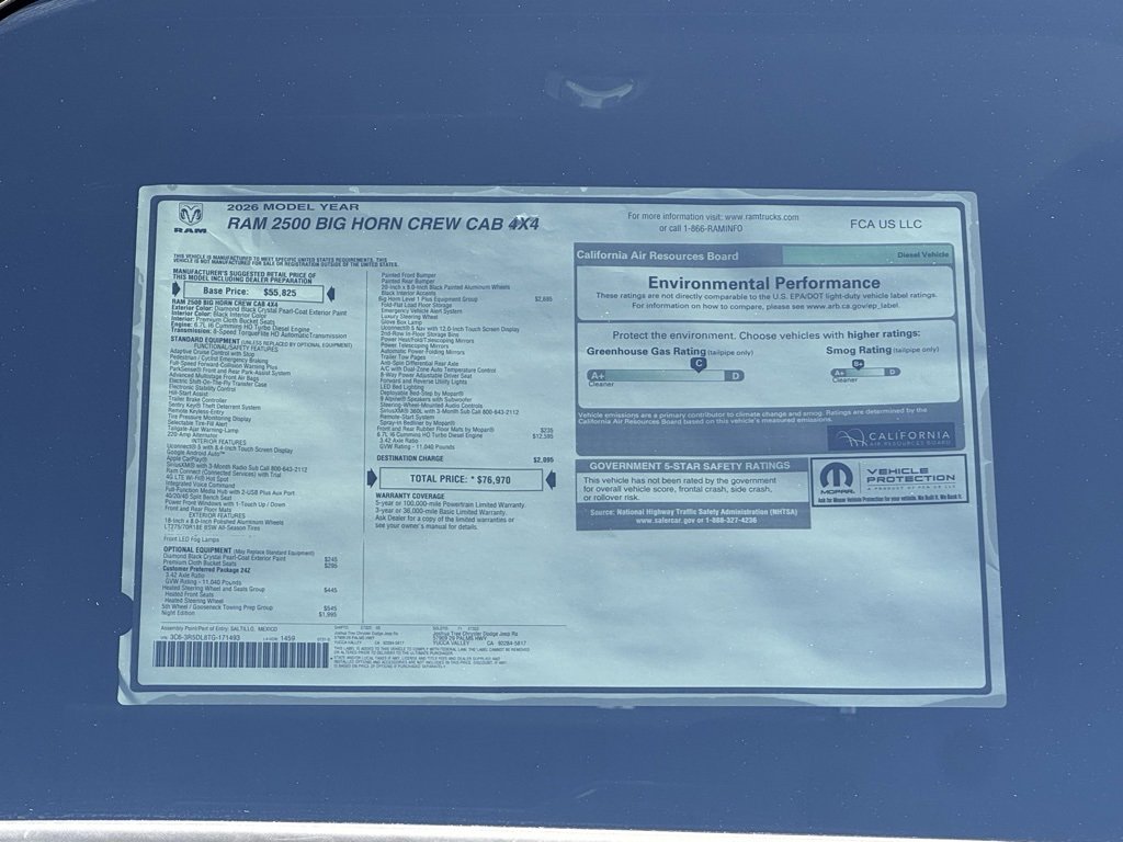 New 2026 RAM 2500 Big Horn image 32
