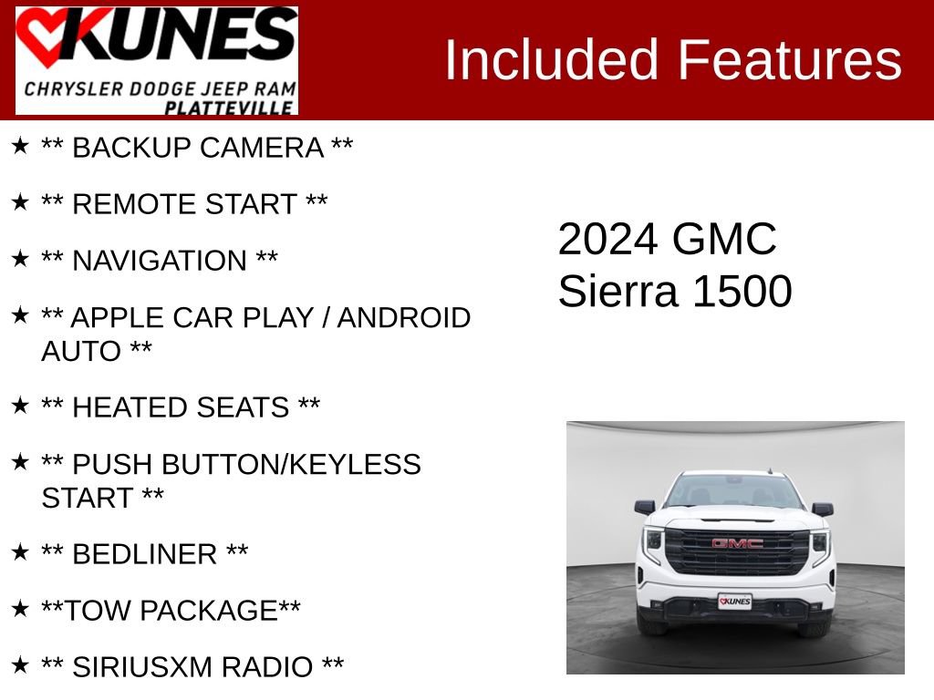 Used 2024 GMC Sierra 1500 Elevation AWD/4WD image 2