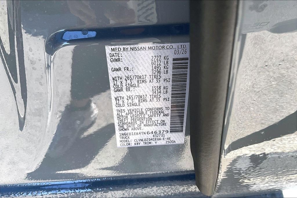 New 2026 Nissan Frontier PRO-4X w/ Pro Premium Package image 27