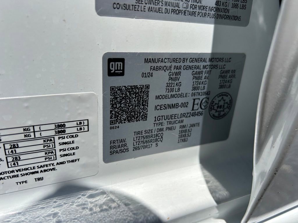 Used 2024 GMC Sierra 1500 AT4 w/ AT4 Preferred Package image 27