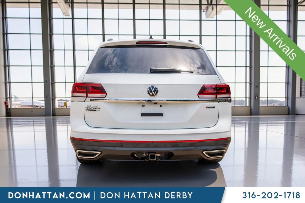 Used 2022 Volkswagen Atlas SE w/ Black Wheel Package AWD/4WD image 39