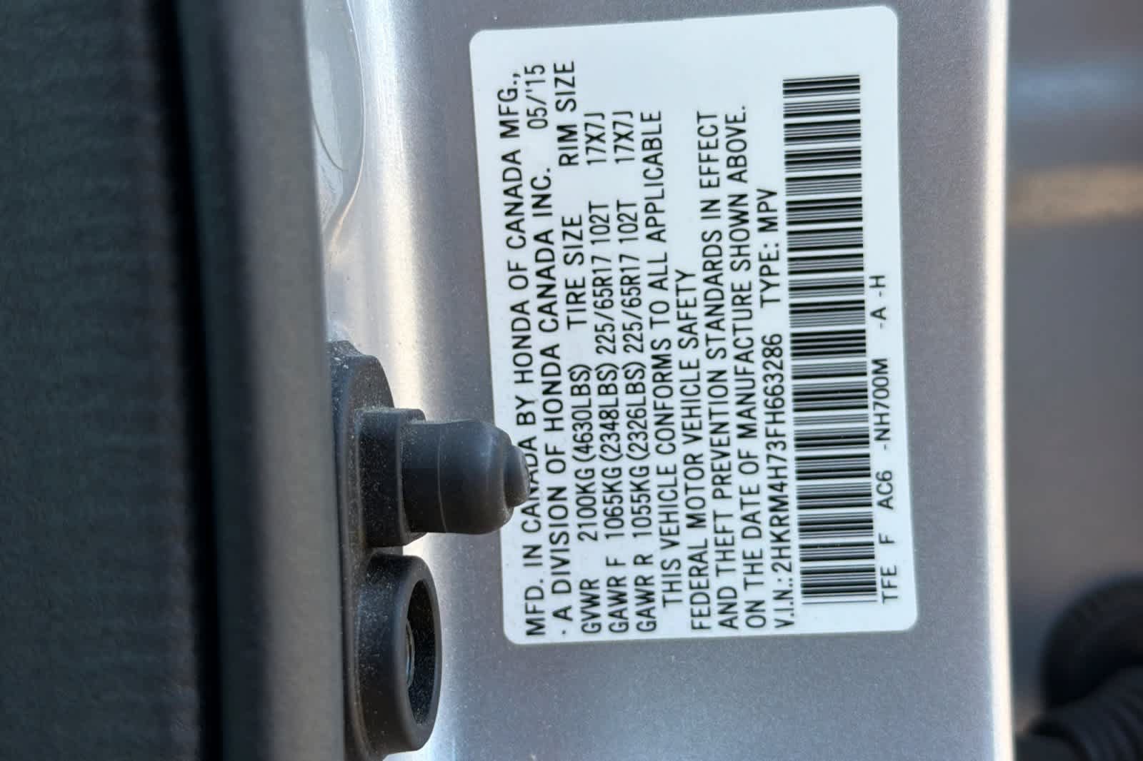 Used 2015 Honda CR-V EX-L image 29