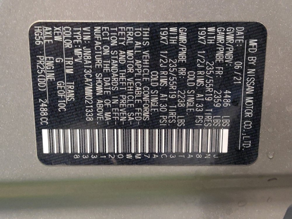 Used 2021 Nissan Rogue SL w/ Premium Package image 33