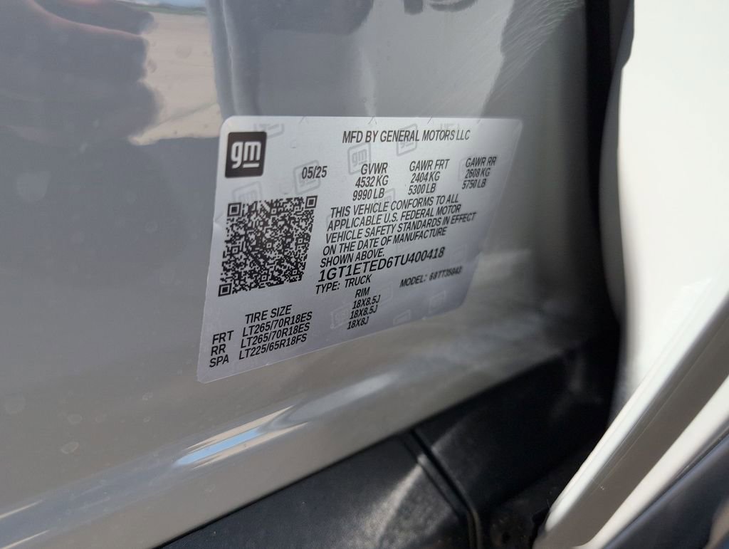 New 2026 GMC Sierra EV Elevation image 31