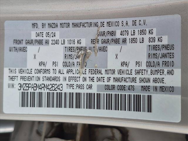 Used 2024 MAZDA MAZDA3 s FWD image 23