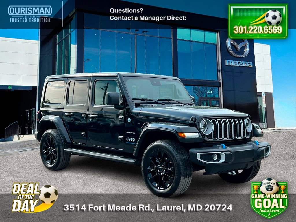 Used 2024 Jeep Wrangler Unlimited Sahara AWD/4WD video 1