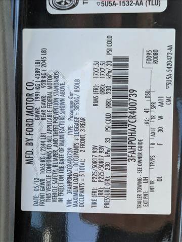 Used 2012 Ford Fusion SE image 25