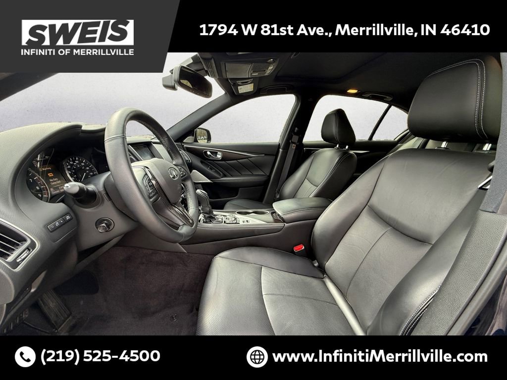 Certified 2024 INFINITI Q50 Sensory image 9