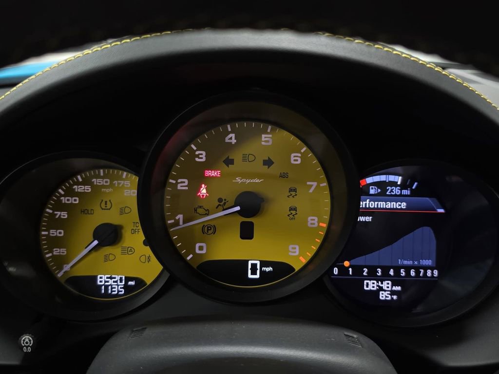 Certified 2021 Porsche 718 Boxster Spyder RWD image 14