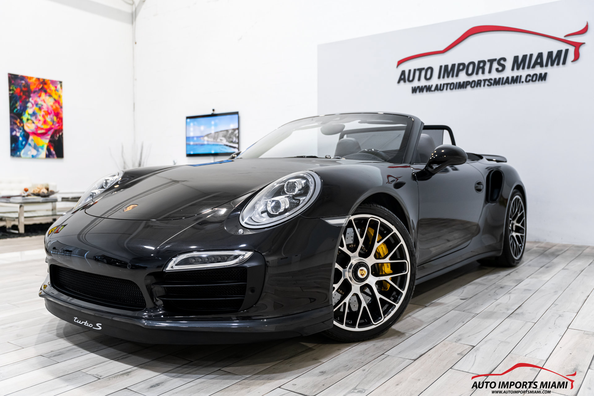 Used 2014 Porsche 911 Turbo S AWD/4WD image 1