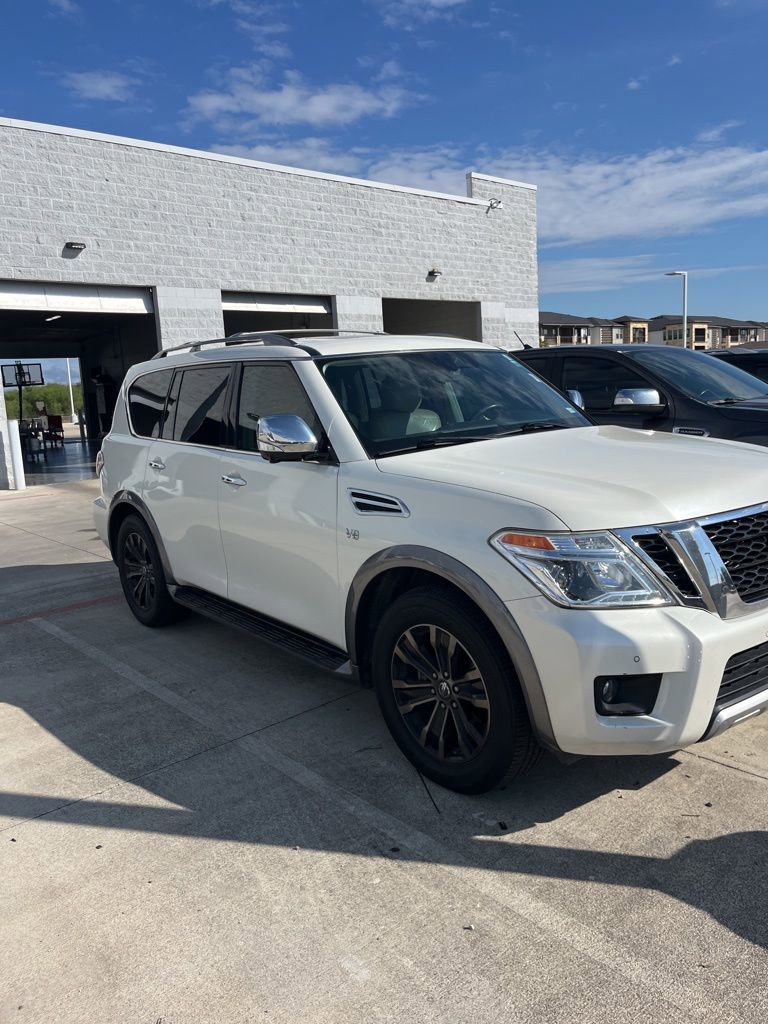 Used 2018 Nissan Armada Platinum w/ Interior Lighting Package image 3