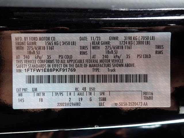 Certified 2023 Ford F150 XLT w/ Equipment Group 302A High AWD/4WD image 24