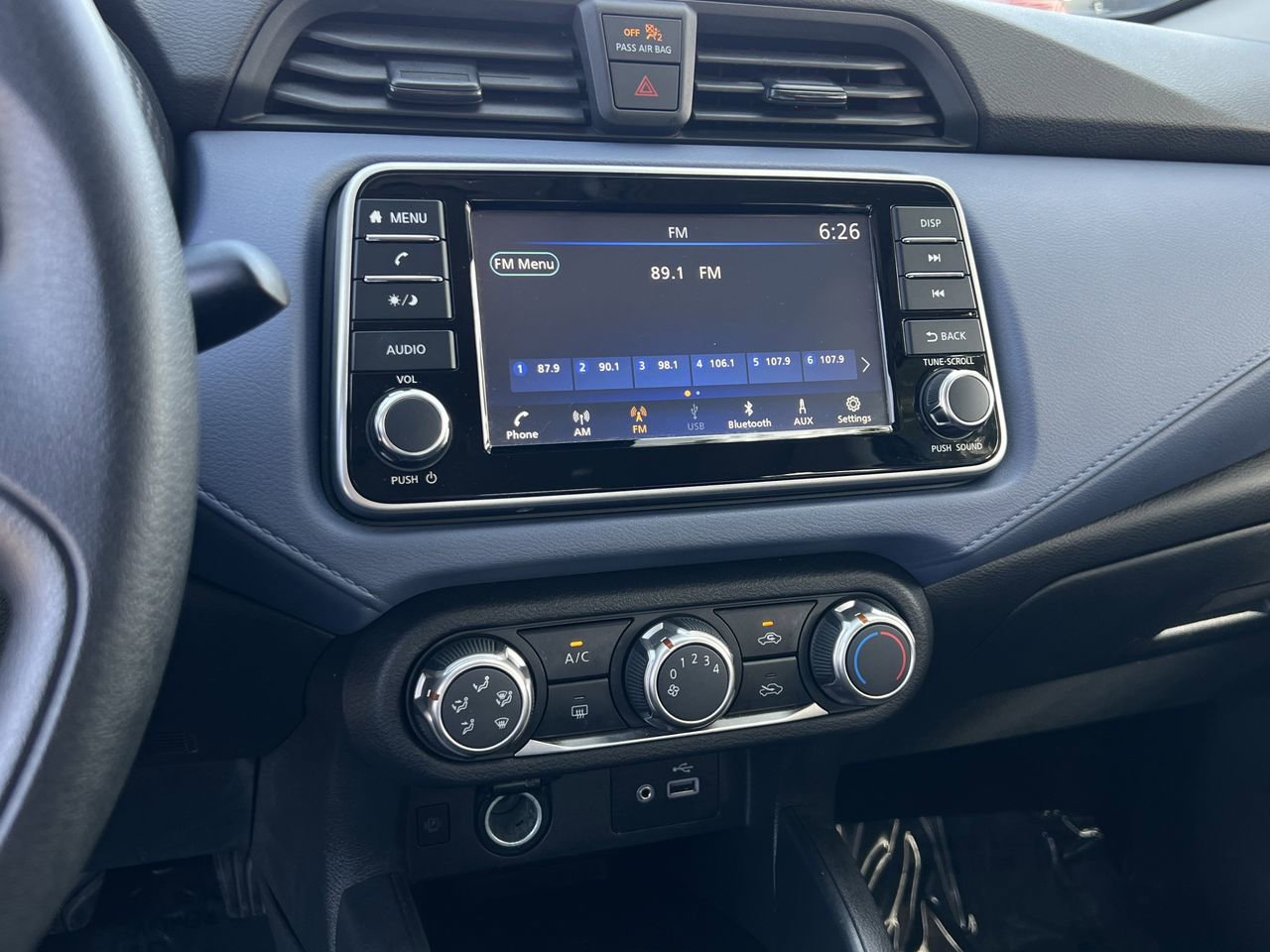 Certified 2024 Nissan Versa SV w/ Trunk Package image 14