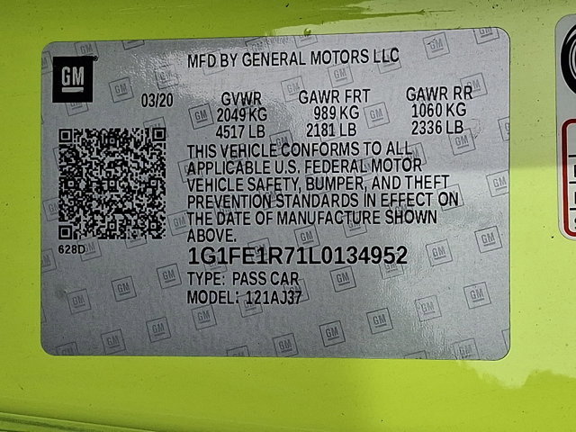 Used 2020 Chevrolet Camaro SS image 25