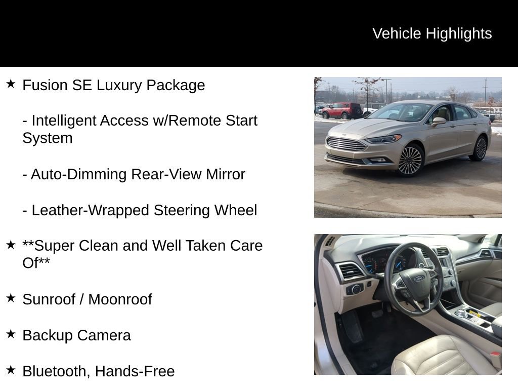 Used 2017 Ford Fusion SE image 11