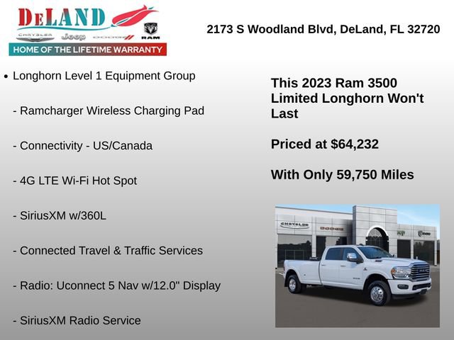 Used 2023 RAM 3500 Limited image 18