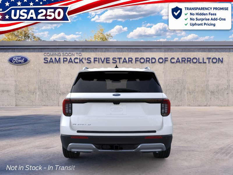 New 2026 Ford Explorer Platinum RWD image 6