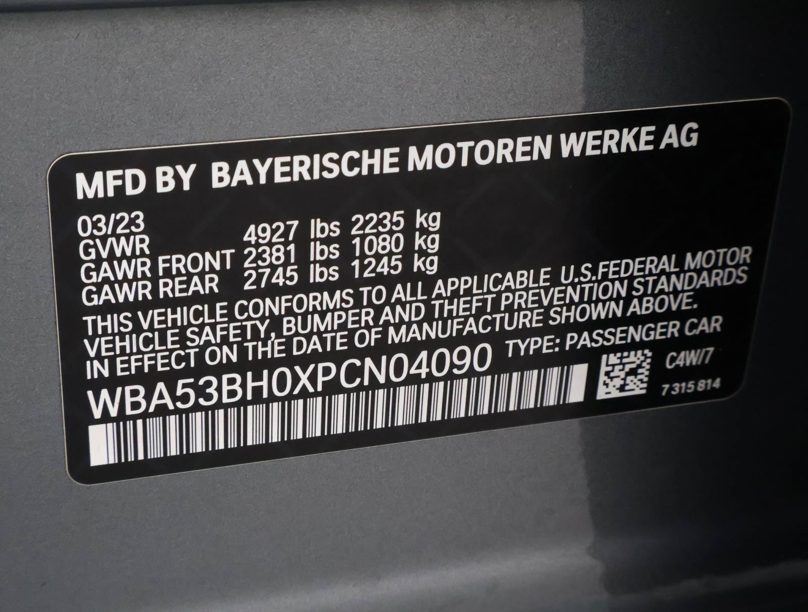 Used 2023 BMW 530i w/ Premium Package RWD image 22