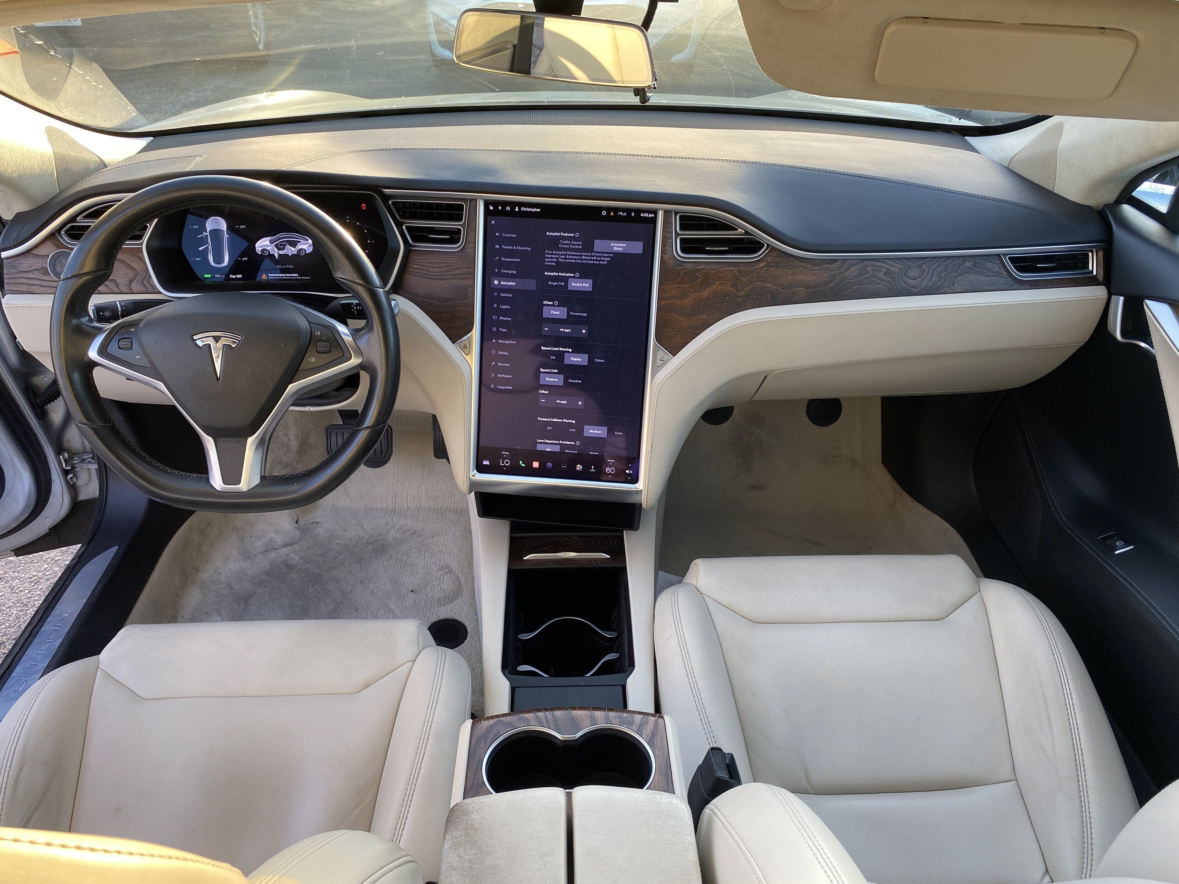 Used 2017 Tesla Model S 75D AWD/4WD image 22