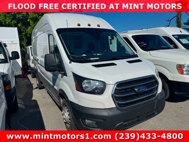 Used 2020 Ford Transit 350 148 High Roof Extended DRW w/ Upfitter Package image 1