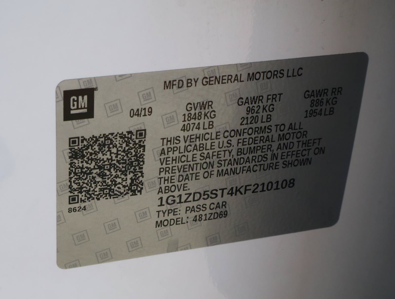 Used 2019 Chevrolet Malibu LT w/ Driver Confidence Package II FWD image 18