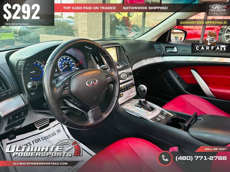 Used 2014 INFINITI Q60 IPL RWD image 58