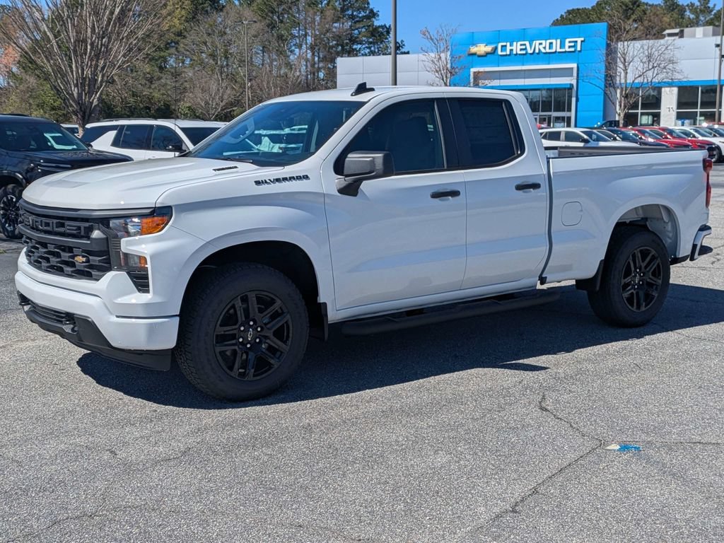 New 2026 Chevrolet Silverado 1500 Custom w/ Turbomax Blackout Package RWD image 8