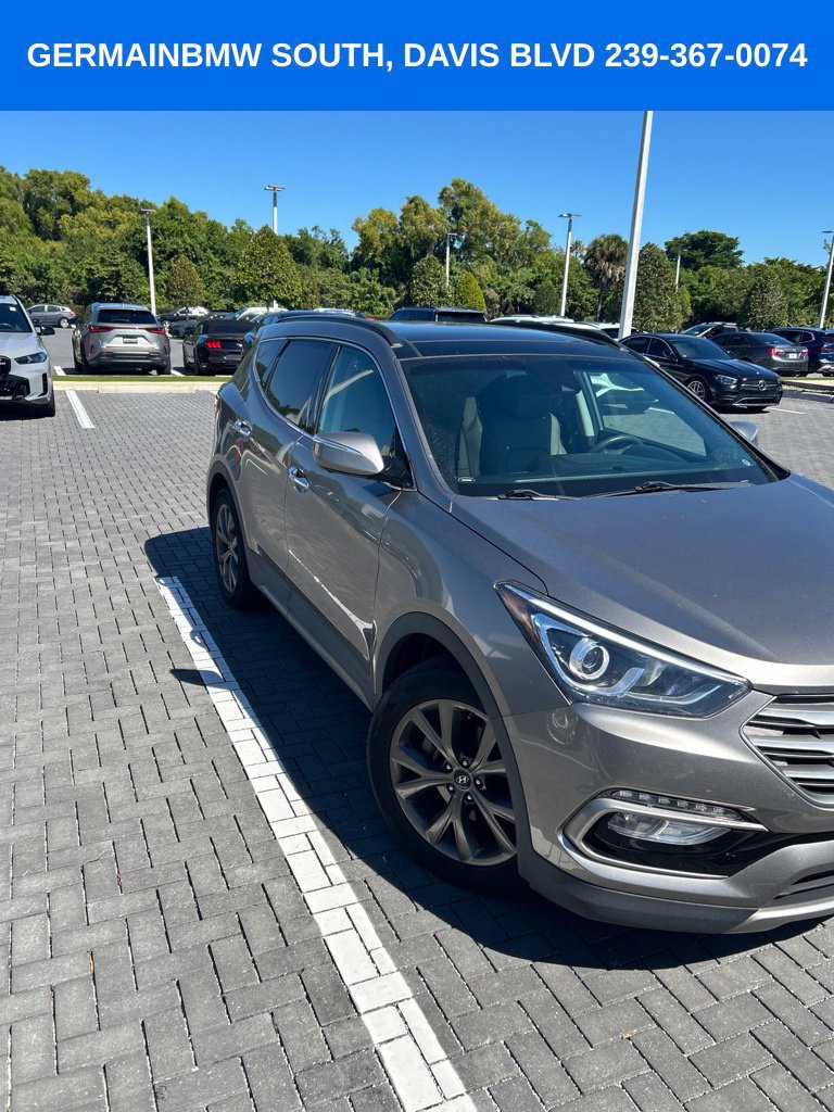 Used 2017 Hyundai Santa Fe Sport w/ 2.0T Ultimate Tech Package 05 AWD/4WD image 3