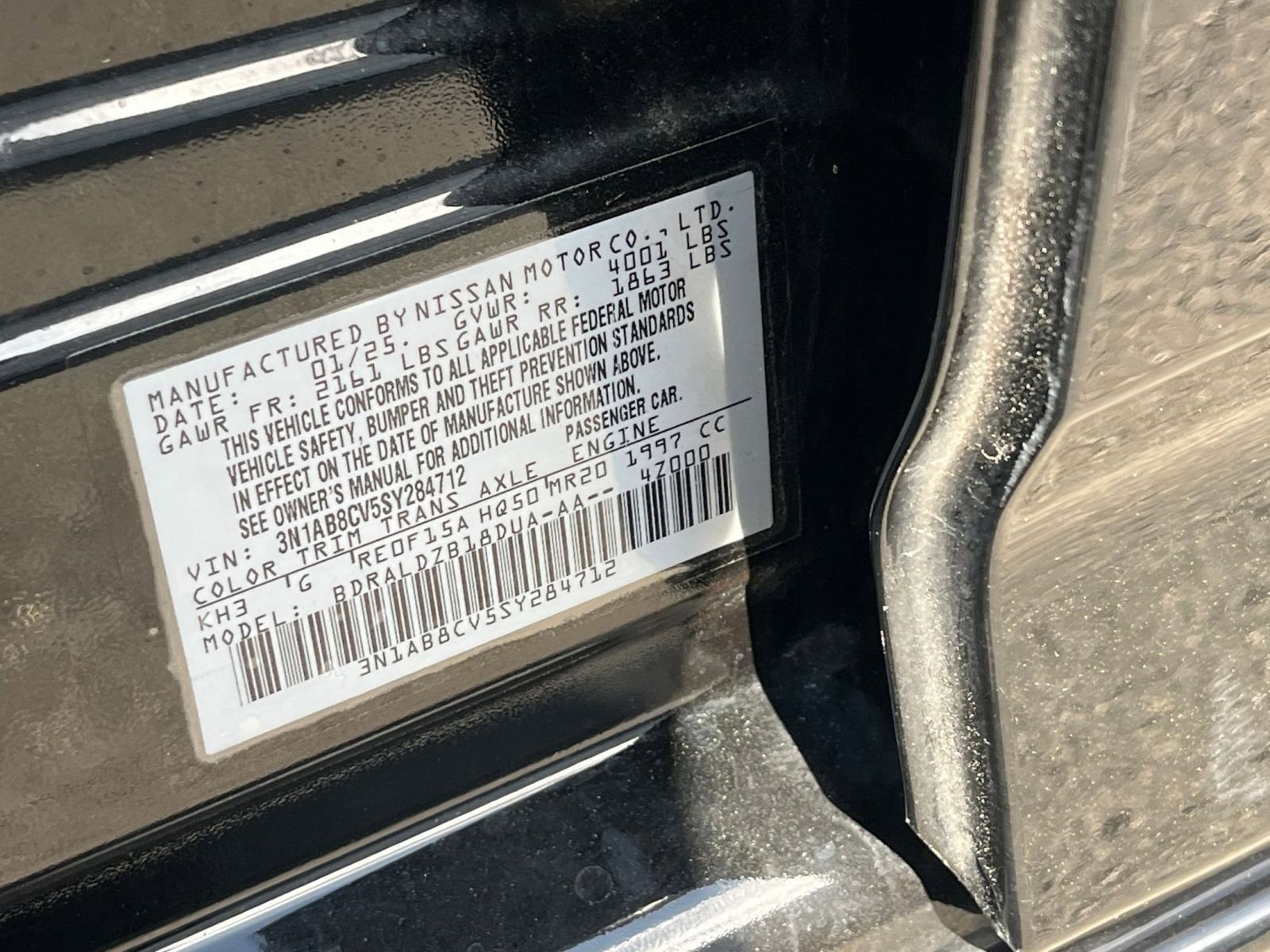 Used 2025 Nissan Sentra SV FWD image 28