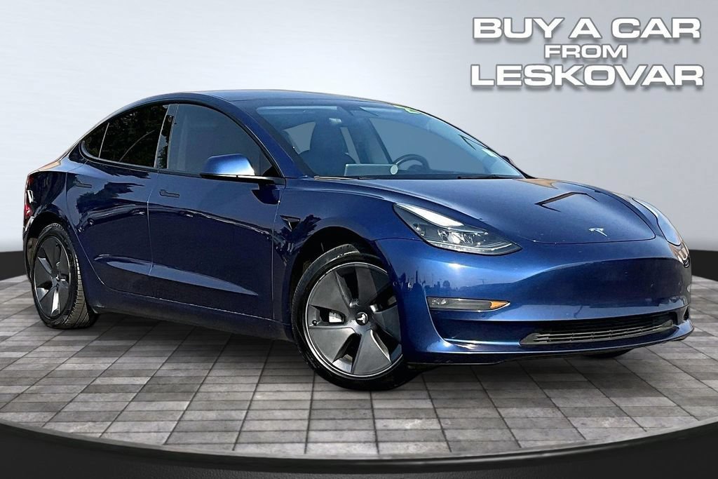 Used 2021 Tesla Model 3 Long Range AWD/4WD image 1