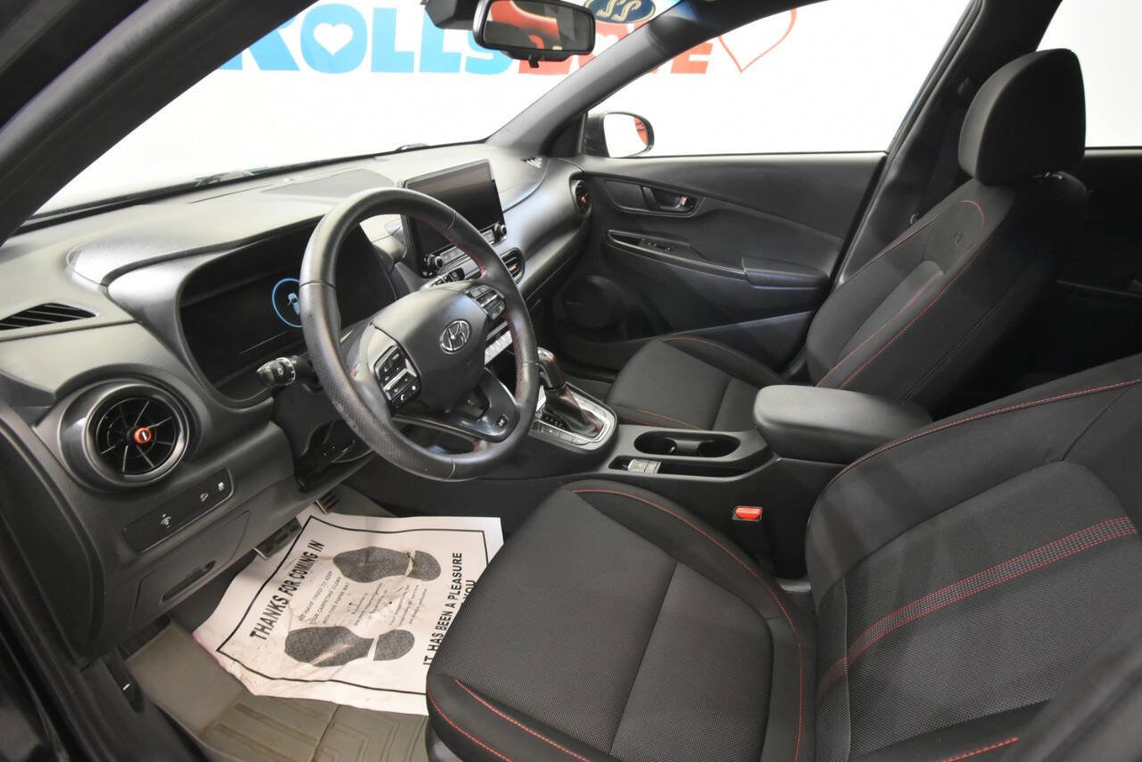 Used 2022 Hyundai Kona N Line w/ Tech Package AWD/4WD image 12
