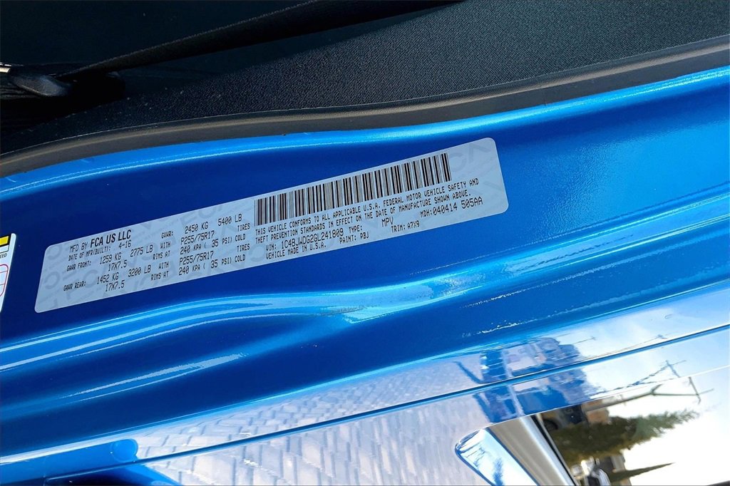 Used 2016 Jeep Wrangler Unlimited Sport w/ Quick Order Package 24S image 16