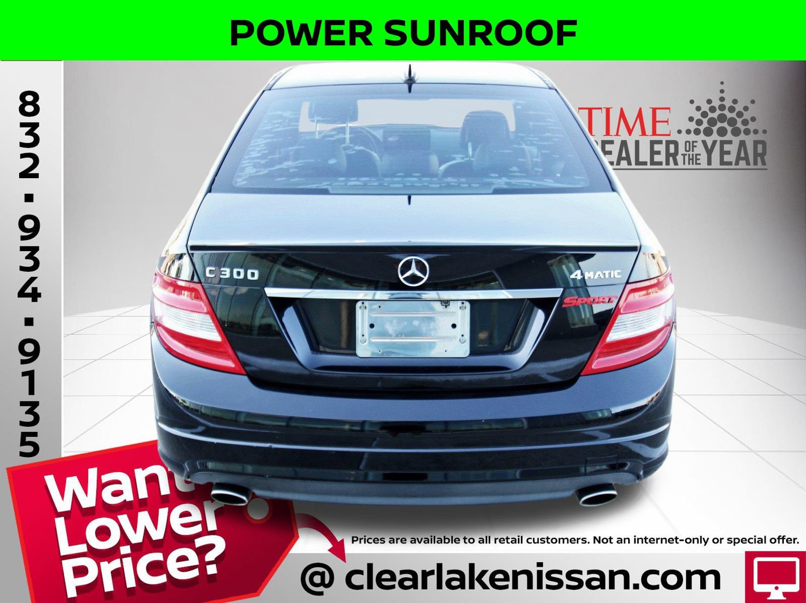 Used 2011 Mercedes-Benz C 300 4MATIC Sedan image 6