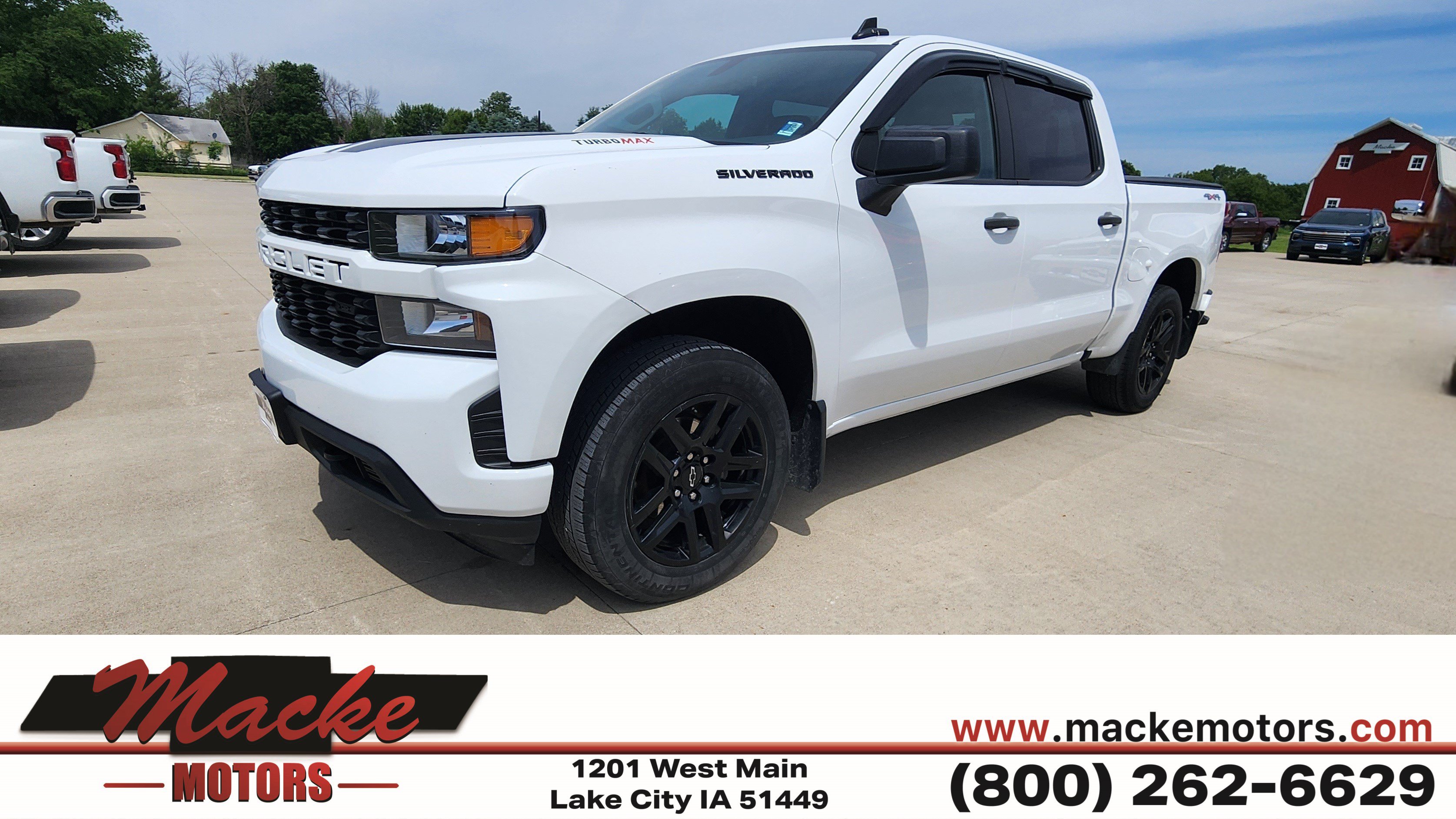 Used 2021 Chevrolet Silverado 1500 Custom w/ Rally Edition