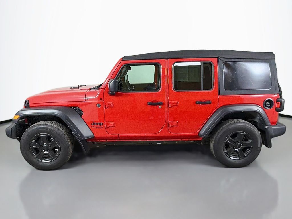 Used 2022 Jeep Wrangler Unlimited Sport w/ Technology Group AWD/4WD image 12
