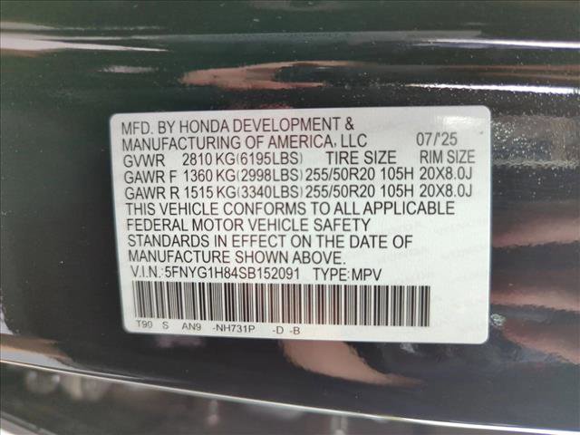 Certified 2025 Honda Pilot Elite image 26