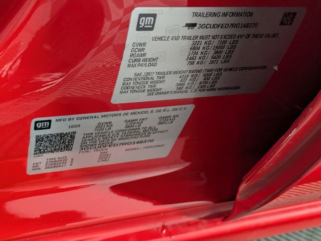 Used 2024 Chevrolet Silverado 1500 LT Trail Boss w/ Convenience Package II image 39
