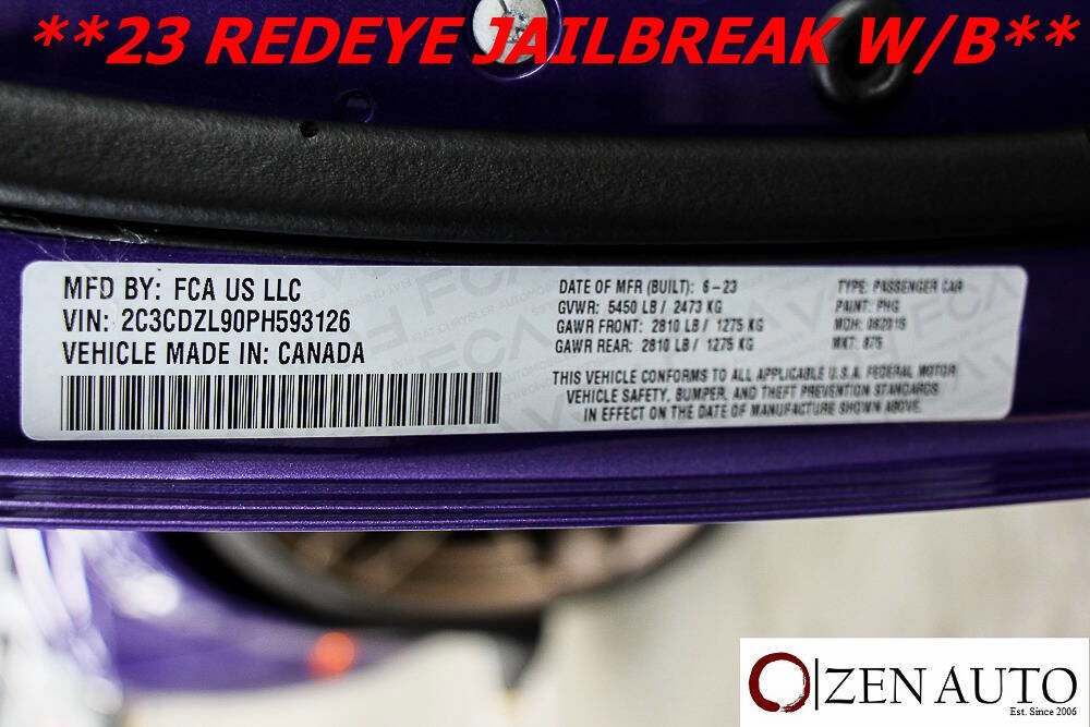 Used 2023 Dodge Challenger SRT Hellcat Redeye image 73