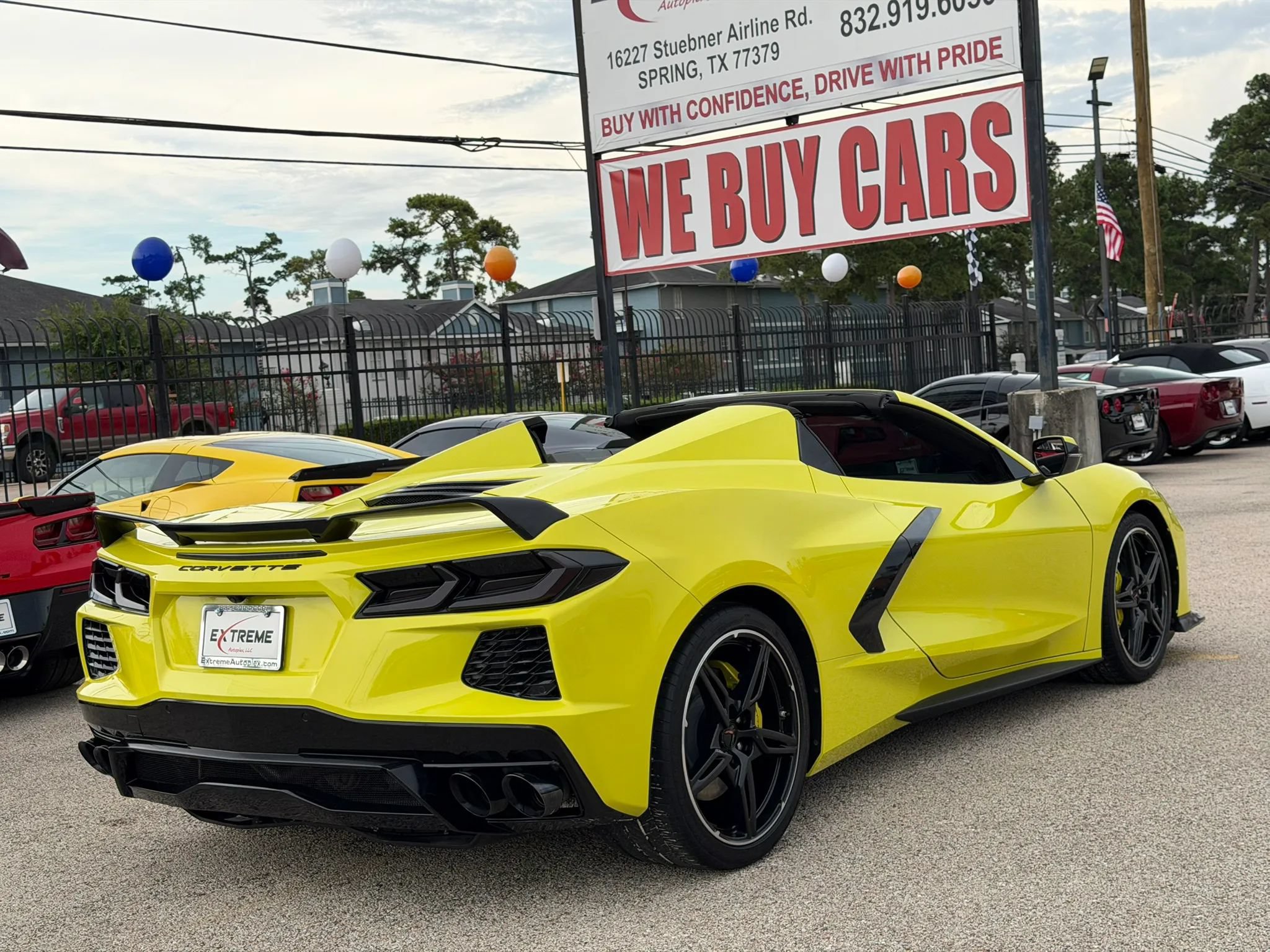 Used 2023 Chevrolet Corvette Stingray Convertible w/ Battery Protection Package RWD image 9